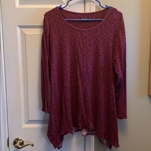 Maroon tunic